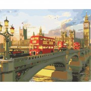 Картина по номерам "Вечерний Лондон" Brushme BS51547 40х50 см