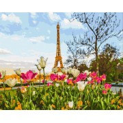 Картина по номерам Brushme Весна в Париже GX3258