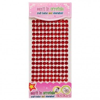 Напівнамистини наклейки Планшетка-№33, 8 мм, на планшетці 130 шт