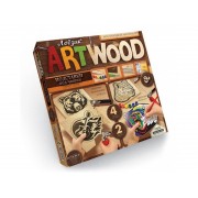 Комплект креативного творчества Danko Toys Artwood подставки под чашки 5930