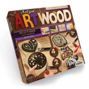 Комплект креативного творчества Danko Toys Artwood подставки под чашки 5930