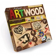Комплект креативного творчества Danko Toys Artwood подставки под чашки 5930