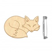 Заготовка броши для раскрашивания