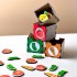 Деревянная настольная игра Овощи -2 Ubumblebees (ПСД008) PSD008 сортер-комодик