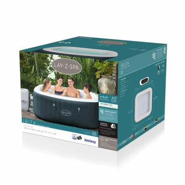 Бассейн-джакузи Bestway 60015 (180-66 см), 778 л