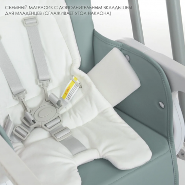 Стульчик для кормления El Camino ME 1087 Pale Green