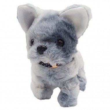 Детская интерактивная игрушка Собака YG0032(Light-Blue) двигает головой, звук, ходит