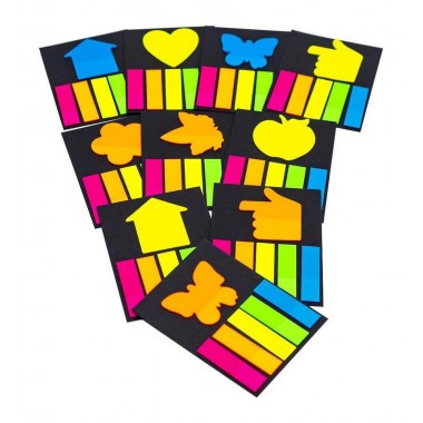 Закладка неонова "Stick Notes" COLOR-IT Р19-1 в асортименті