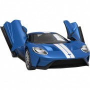 Машинка на радиоуправлении Ford GT Rastar 78160 голубой, 1:14