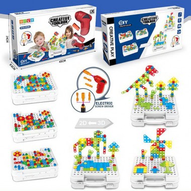 Игра "Магические пластины" CXL200-64A 2 в1 плоские + объемные