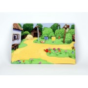 Развивающая игра с фетра Домашние животные Умняшка PF-003