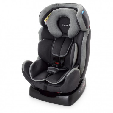 Автокресло детское Bambi M 3678 Silver Gray 0+1,2 0-6лет