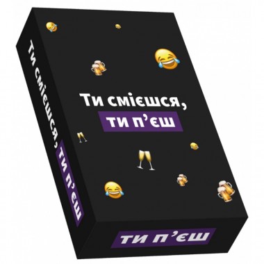Настольная игра Ты смеешься, ты пьешь 290025