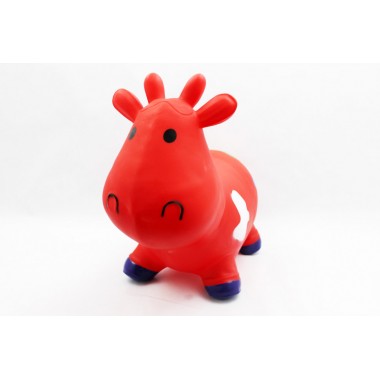 Прыгун резиновый корова Бетси Красная M01360Red