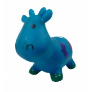 Прыгун резиновый корова Бетси Синяя M01360Blue