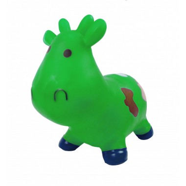 Прыгун резиновый корова Бетси Зеленая M01360Green