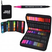 Набор скетч-маркеров MK 5766-80 двусторонние 80 штук