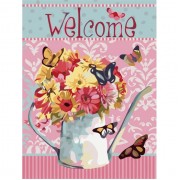 Картина по номерам Идейка Букеты Добро пожаловать 30*40см KHO2068