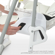 Стульчик для кормления El Camino ME 1087 White