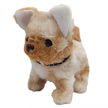 Детская интерактивная игрушка Собака YG0032(Light-Brown) двигает головой, звук, ходит
