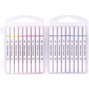 Набор фломастеров двухсторонних 18 цветов