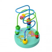 Деревянная игрушка Лабиринт Limo Toy MD 0060 12 см (Бирюзовый)