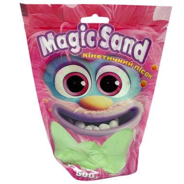 Креативное творчество Кинетический песок Magic sand 39403-2 зеленый 500 грамм Креативное творчество Кинетический песок Magic sand 39403-2 зеленый 500 грамм