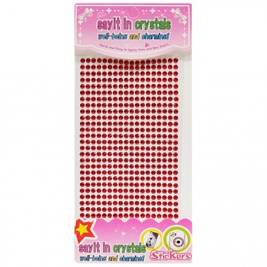 Напівнамистини наклейки Планшетка-№26, 4 мм, на планшетці 468 шт