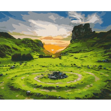 Картина за номерами. Art Craft "Долина Фей. Шотландія" 40 * 50 см 10511-AC