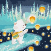 Набір картин за номерами 2 в 1 Ідейка