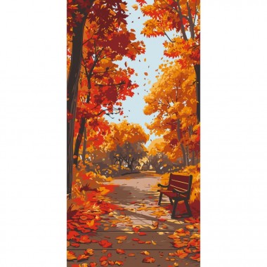 Картина по номерам Осенний парк 11572-AC 40х80 см