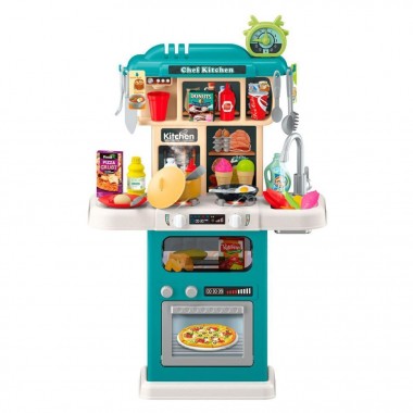 Детская игрушечная кухня 922-184 плита, мойка-льется вода, звук, свет