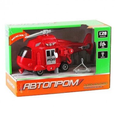 Игрушка Вертолет 7678 Городские службы (Red)
