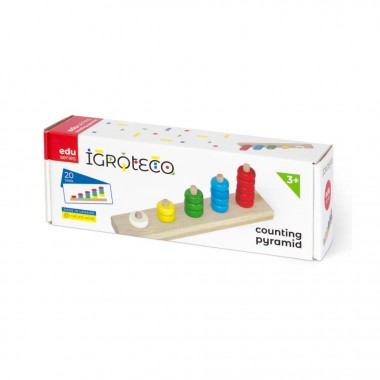 Детская развивающая игра Пирамидка-считалочка Igroteco 900439