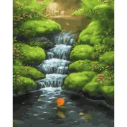 Картина по номерам Brushme Маленький водопад GX30093