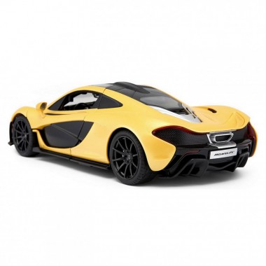 Машинка на радиоуправлении McLaren P1 GTR Rastar 75160 желтый, 1:14