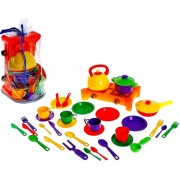 Ігровий набір посуду 71047 з газовою плитою