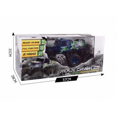 Джип Rock Crawler 1:8 Зеленый р/у 26612Bg