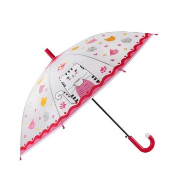Зонтик детский MK 4566 трость (Pink)