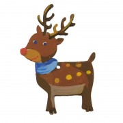 Набор для творчества новогодний Роспись акриловыми красками