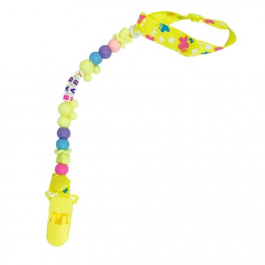 Тримач для пустушки Baby MGZ-0503(Yellow) 34 см