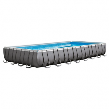 Бассейн каркасный PREMIUM POOL INTEX 26378 фильтр-насос, лестница, подстилка, тент