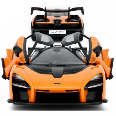Машинка на радиоуправлении McLaren Senna Rastar 96660 оранжевый, 1:14
