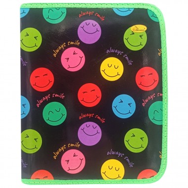 Папка для тетрадей на молнии Always Smile АП-1001-12