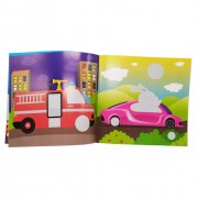 Книга з наклейками для малюків