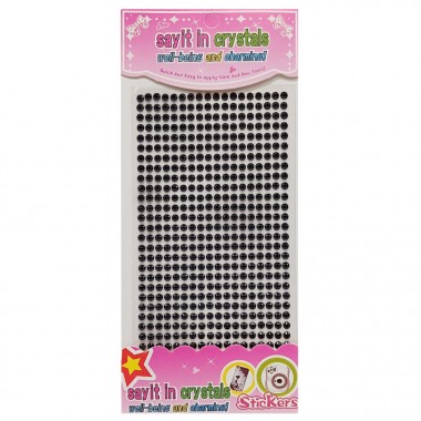 Напівнамистини наклейки Планшетка-№24, 4 мм, на планшетці 468 шт