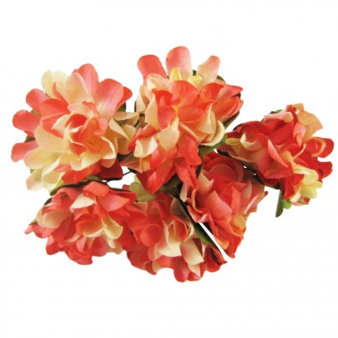 Декоративні квітки для творчості KV-722 пучок 6 штук Декоративні квітки для творчості KV-722 пучок 6 штук