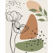 Набір картин за номерами 2 в 1