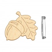 Заготовка броши для раскрашивания