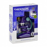 Микроскоп игрушечный С 2127 с аксессуарами (Фиолетовый)